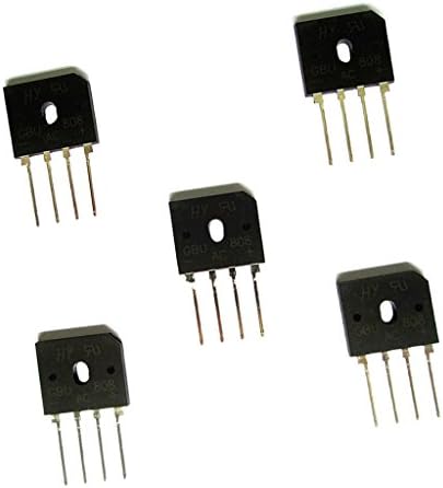 Almencla GBU808 Original New Bridge Rectifier Diode 8 Amps 800V Si 4 Pin Though Hole