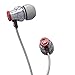 BRAINWAVZ Delta Silver Earbuds Noise Isolating Earphones with Headset