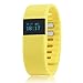 Yellow Bluetooth Smartband Smart Watch Wristband Wrist Band Wrap with Pedometer for Android IOS