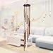 4-FQ Wind Chimes, Wind Bells Outdoor Long Garden Chimes Wind Chimes Outdoor Amazing Grace Windchimes Large Deep Tone for Home Garden Decoration (Golden)
