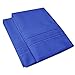 1500 Supreme Collection 2 Pack Bed Pillowcases - Luxury Embroidered Premium Softness and Wrinkle Resistant Breathable Additional Pillowcases For Bed Sheets - Standard, Royal Blue
