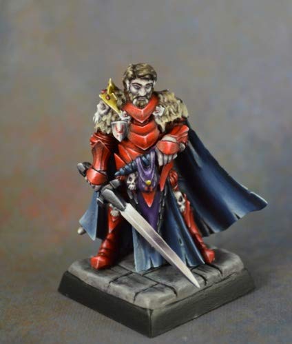 Reaper Miniatures Remus Raducan, Blood Wolf Castellan 03912 Unpainted Metal Mini