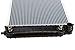 Prime Choice Auto Parts RK608 New Complete Aluminum Radiator