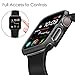 8 Pack Fintie Case Compatible with iWatch SE 44mm Series 6 5 4, Slim Lightweight Hard Protective Bumper Cover