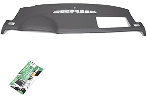 G-PLUS Molded Dash Cover Compatible with 2007-2014 Tahoe Suburban Yukon in Dark Titanium Grey