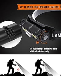 Headlamp Rechargeable, 2 Pack 1200 Lumens Super