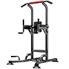 Verstelbare Power Tower Pull Up Bar Dip Stand, Multifunctionele Workout Station voor Home Gym Krachttraining, Gewicht…