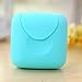 UDTEE 2PCS Beautiful And Lovely/Cute Portable Home/Outdoor Hiking/Traveling/Camping Candy Color Soap Container/Case/Box/Holder/Organizer,Small Size,Blue Color