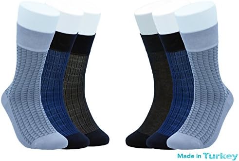 Men's Modal Silky Touch Seamless Naturally Scented Soft Half Casual 3 Pair Socks by Corner4Shop