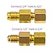 BingSnow 60 Pcs R134a Adapter for 6015 Refrigerant Tank Adapter 1/2