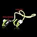 Bluetooth Headphones, ZZSY Wireless Bluetooth Earphone, Stereo In-Ear Noise Cancelling Sweat-proof Sports Headset with Microphone (Green)
