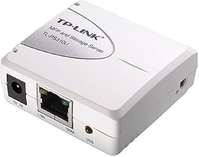 TP-Link TL-PS310U USB 2.0 Single Port MFP and Storage Server White