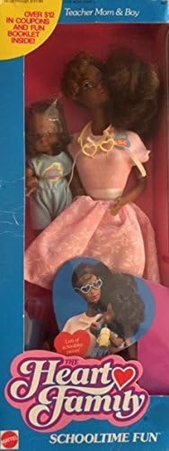 The Heart Family Fashion Dolls, Schooltime Fun / Teacher Mom &amp; Boy (AA)