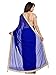 Shonaya Women`S Party Wear Georgette Printed Saree Sari (Blue)