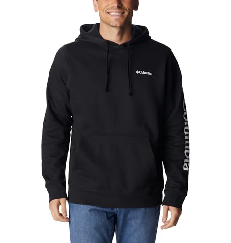 Hoodie Sweat à Capuche Trek, Noir/Logo CSC sur la Manche, M Homme