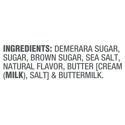 MCCORMICK FINISHING SUGAR, SALTED CARAMEL, RICH, CREAMY CARAMEL WITH A TOUCH OF SALT, ADD TO WARM BEVERAGES, SPRINKLE ON TREATS & SNACKS, NO COLORS FROM ARTIFICIAL SOURCES, 3.81 OZ