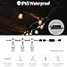 Outdoor Dimmer, 650W String Light Dimmer, Wireless RF Smart Plug-in Outdoor Dimmer Switch - Timer Function/IP65 Waterproof/50FT Control Distance/9.8Ft Extension Cord for Incandescent Strings Lights