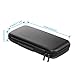 SHINE HAI Nintendo Switch Case, Hard Carrying Case for Switch with 10 Game Cartridge Holders, Protective Travel Case Shell Pouch for Switch Console & Accessories, Black