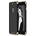 iPhone 7 Plus Case, AnsTOP [Ultra Slim] Premium [Matte Black][Chrome Gold] Excellent Grip Hard Case for iPhone 7 Plus (2016)