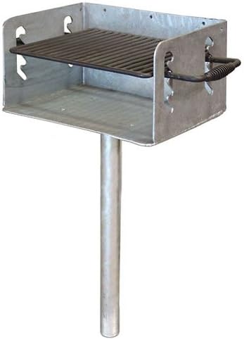 Standard In-Ground Grill, Galvanized Finish