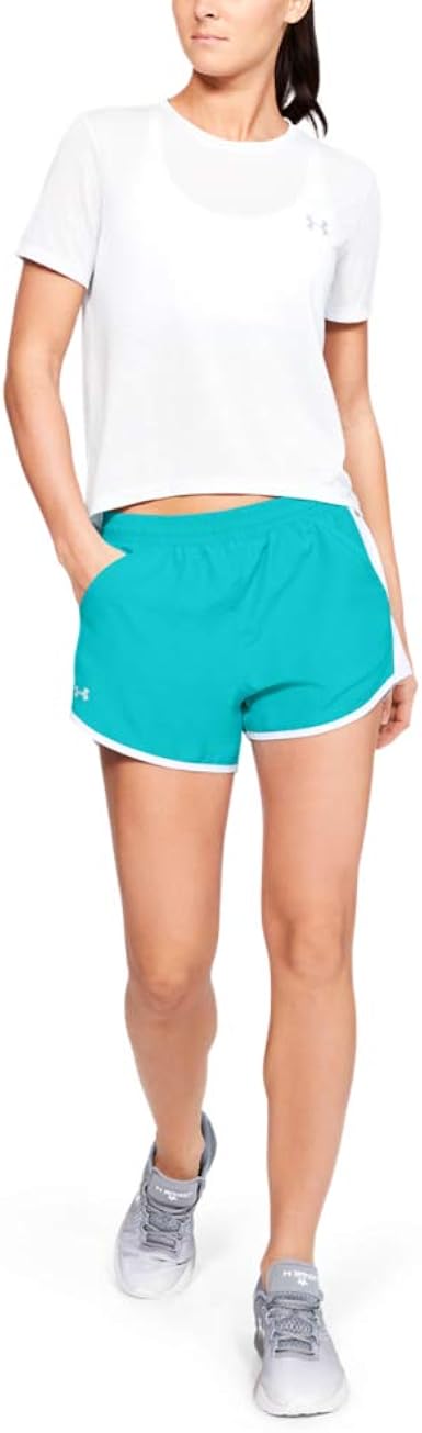 under armour women's fly by shorts