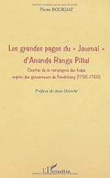 Les  grandes pages du Journal d'Ananda Ranga Pillai