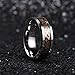 King Will Dragon 8mm Mens Celtic Dragon Tungsten Carbide Wedding Band Ring Black/Gold/Rose Gold/Blue/Opal/Green