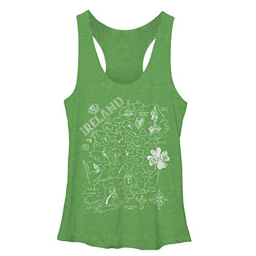 Lost Gods Dublin Your Pleasure Women's Racerback Tank Top Envy Green