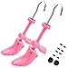 Minerva Shoe Stretcher for Women High Heel Shoes, Tough Plastic Shoe Trees for Women Shoes Width and Length - 2 Way Adjustable Shoe Shaper (Women's Size 5-9)
