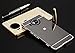 Lumia 950XL Mirror Case, OMORRO Luxury Ultra Thin 2 in 1 Plated Aluminum Metal Frame Bumper + PC Hard Back Anti-Scratch Protective Cover Case for Nokia 950XL Black