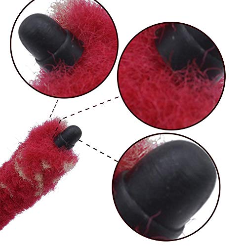 ZeHui Clarinet Brush Moisture Remover Clarinet Cleaning Swab for Woodwind Instruments Clarinet Accessories Random Color