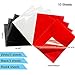 Heat Transfer Vinyl Black White and Red HTV Bundle 12
