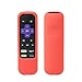 Protective Case for Roku Express HD/Express+,Roku 2 (4210R),Roku LT,Premiere,RC83,Streaming Stick RC41,3800RT,TCL TV R655 Remote Case Light Weight (Anti Slip) Shock Proof Silicone Remote Cover(Red)