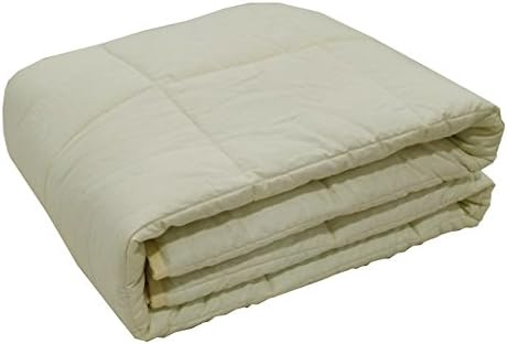 XILI Weighted Blanket Cream for Girls,  Helps Reduce Stress and Anxiety, Great for Anxiety, ADHD, Autism, OCD, and Sensory Processing Disorder(54''x78'', 25lbs,Cream)