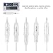 5Pcs/Set Eyebrow Tattoo Cartridge Rotary Electric Microblading Tattoo Pen Needle Include 1P/ 3P/ / 5FP/ 7FP