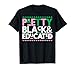 Pretty Black and Educated - Pink and Green - AKA Shirts