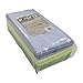 POLYTE Microfiber Cleaning Towel Ultrasonic Cut Edgeless (16x16, 24 Pack, Premium, Light Blue,Green,Yellow)