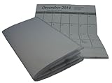 Pocket CALENDAR Planner 2 Yr 2015 2016 PLUS Vinyl Cover + White Cover Stock ONE SET