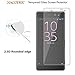 [2-Pack] Sony Xperia XA Ultra Tempered Glass, Nacodex Premium Tempered Glass Screen Protector For Sony Xperia XA Ultra 6.0-inch, 2.5D Round Edge 9H Hardness Bubble Free