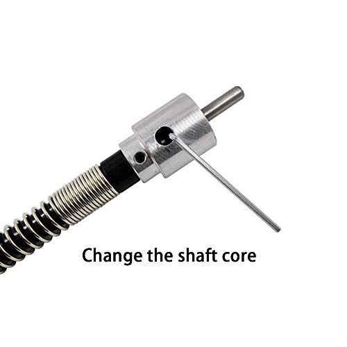 Wolfride 6mm Connecting Rod Flex Shaft Attachment with 0.3-6.5mm Universal Chuck Flex Shaft Rotary Tool - Thumbnail 4