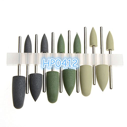 Dental Resin Base Hidden Denture Polishing Kits HP0412 Used for Low-speed