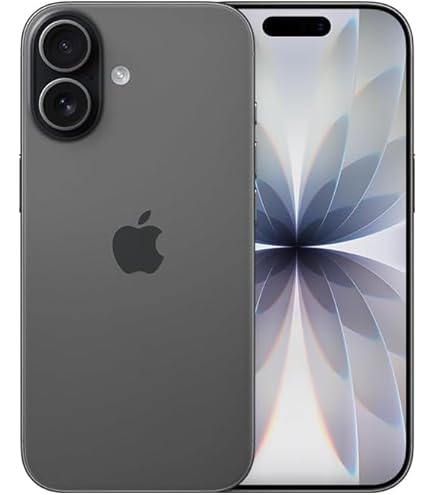 Amazon.com: Apple iPhone 16, 256GB, Black - Locked to Cricket