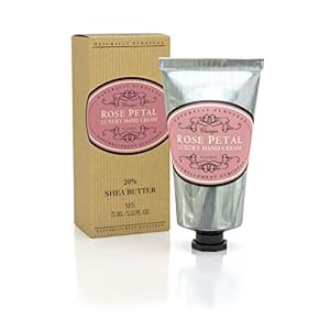 Naturally European Fragrance by Somerset hand cream, Rose Petal 2.53 Fl Oz