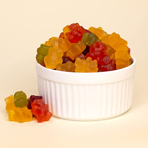Gummy Bears Classic Candy Made with Real Fruit Juice 6 Fruity