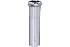 EZ-FLO Eastman 1-1/2 Inch Heavy Duty Extension Tube with Slip Joint Connection, 6 Inch Length, 17 Gauge, Brass Plumbing Fitting, Chrome, 35117