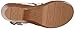 Dansko Women's Julie White Leather Wedge Sandal