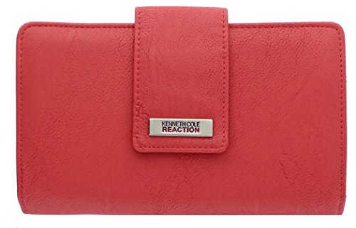 Kenneth cole reaction women s wallet organizer (coral reef)