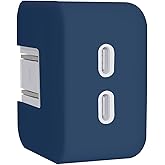 35W Dual USB-C Port Soft Silicone Charger Cover for MacBook Air 13.6/15 inch 2025-2022 M4 M3 M2 Chip A3240 A3113 A2681 A3241 A3114 A2941 35W Dual USB-C Port Power Adapter Case Sleeve, Navy Blue