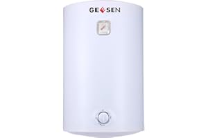 15 Gallon RV Water Heater, Electric Water Heater Hot Water Storage Tank, Compact Point-of-Use, Indoor Waterproof-Vertical Typ