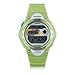 Pasnew LED 100M Waterproof Digital Sport Watch for 5-15 Years Old Boys Girls Kids Students (Green)